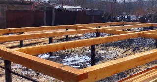 Пол на винтовых сваях Чусовой цена от 15887 руб.